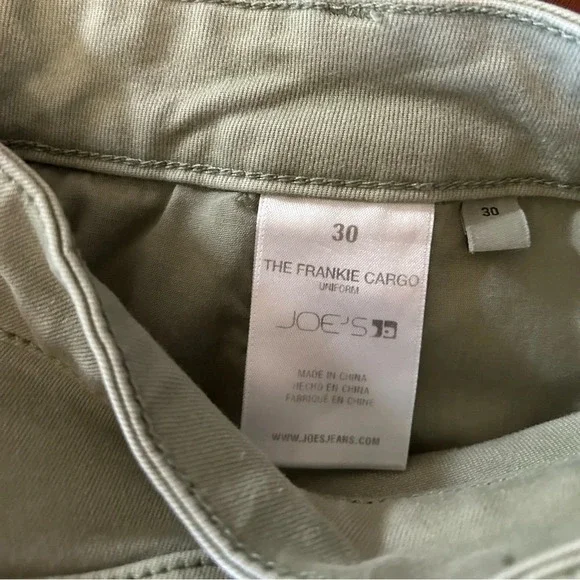 Joe’s The Frankie Cargo Bootcut Jeans Size 30 color uniform Retails $228 - Picture 14 of 16